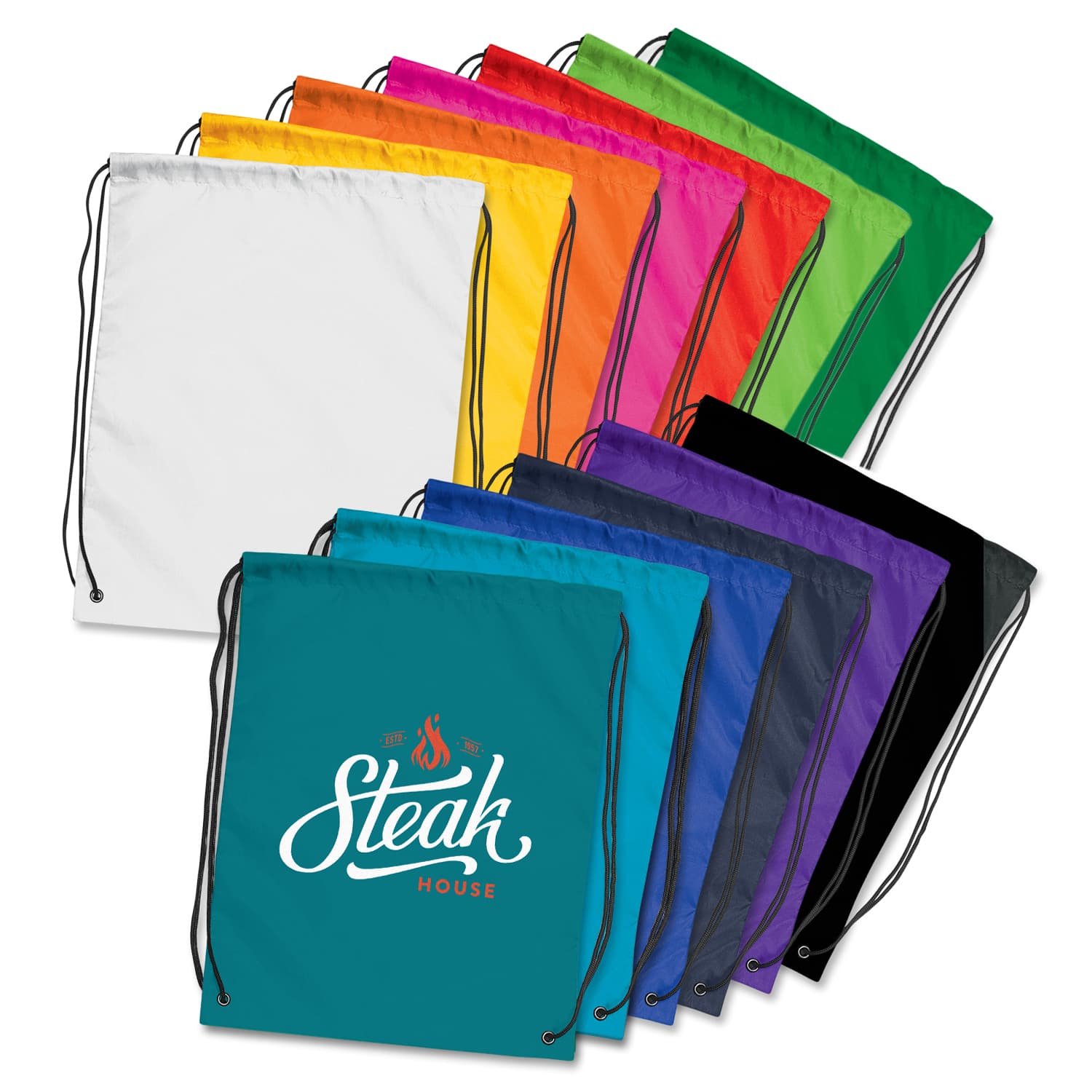 Drawstring Backpack-Active Image