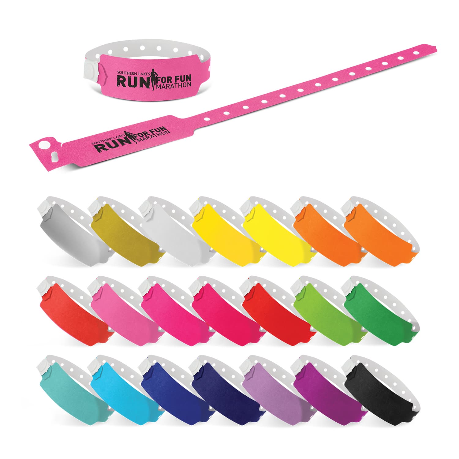 Plastic Event Wrist Band-Active Image