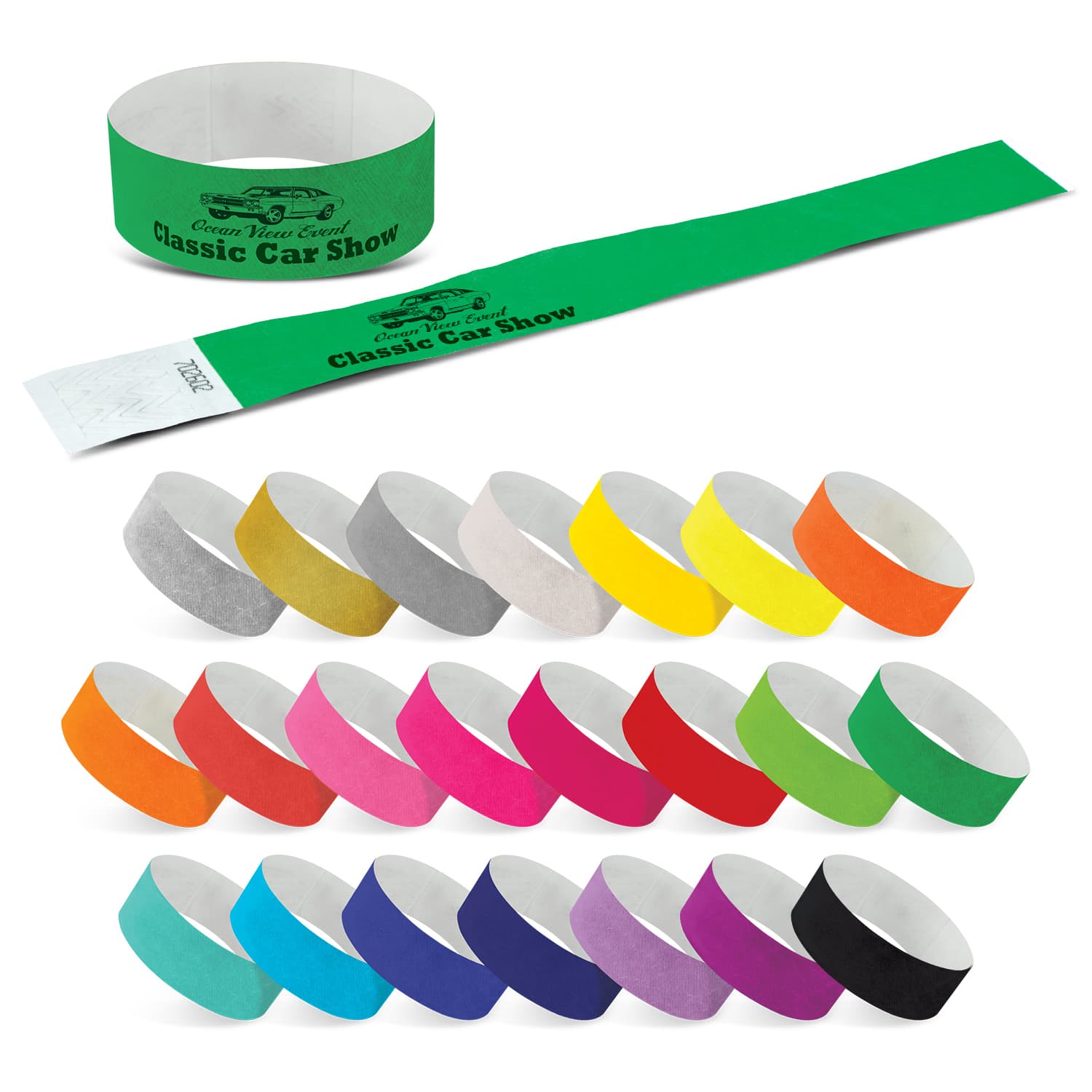 Tyvek Event Wrist Band-Active Image